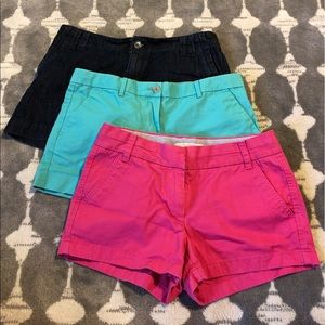 Bundle of 3 Pairs of Shorts, J Crew, Gap, Loft